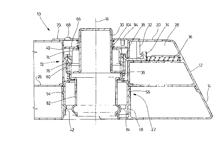 A single figure which represents the drawing illustrating the invention.